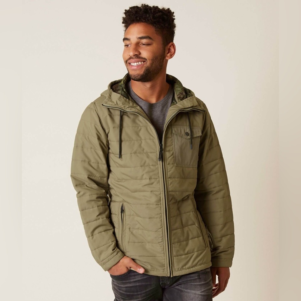 Men’s Burton Sylus Olive Green insulated snowboard jacket